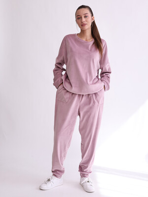 Купить Велюровый костюм с джоггерами LINGERIE 170644 в Украина в Lingerie.ua - Одяг для дому та відпочинку, Фото 17