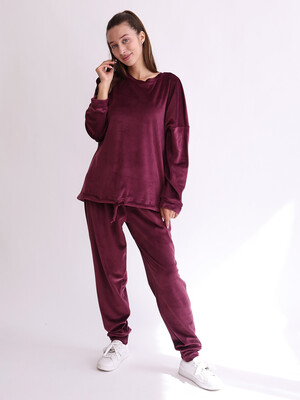 Купить Велюровый костюм с джоггерами LINGERIE 170644 в Украина в Lingerie.ua - Одяг для дому та відпочинку, Фото 18
