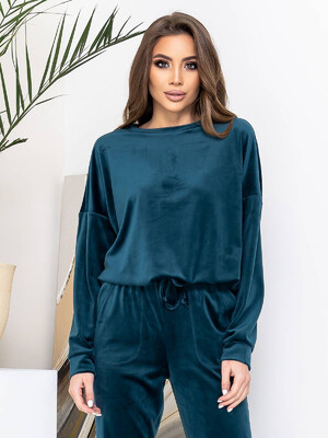 Купить Велюровый костюм с джоггерами LINGERIE 170644 в Украина в Lingerie.ua - Одяг для дому та відпочинку, Фото 2