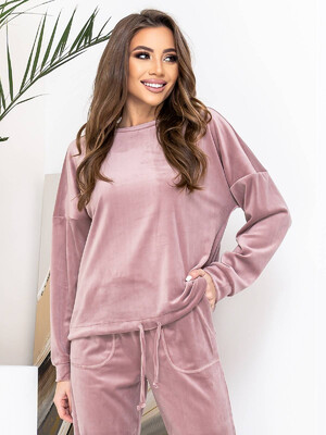 Купить Велюровый костюм с джоггерами LINGERIE 170644 в Украина в Lingerie.ua - Одяг для дому та відпочинку, Фото 13