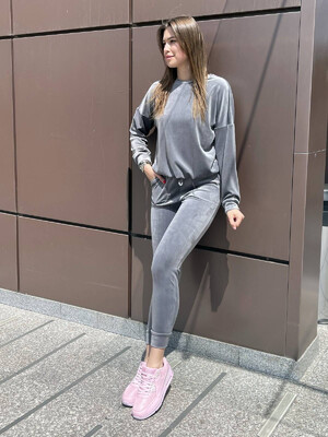 Купить Велюровый костюм с джоггерами LINGERIE 170644 в Украина в Lingerie.ua - Одяг для дому та відпочинку, Фото 4
