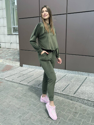 Купить Велюровый костюм с джоггерами LINGERIE 170644 в Украина в Lingerie.ua - Одяг для дому та відпочинку, Фото 5