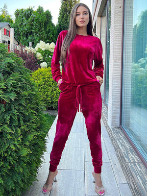 Купить Велюровый костюм с джоггерами LINGERIE 170644 в Украина в Lingerie.ua - Одяг для дому та відпочинку, Фото 8