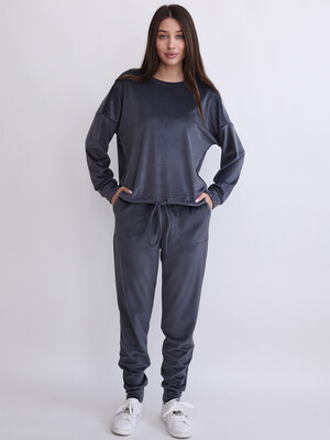 Купить Велюровый костюм с джоггерами LINGERIE 170644 в Украина в Lingerie.ua - Одяг для дому та відпочинку, Фото 28