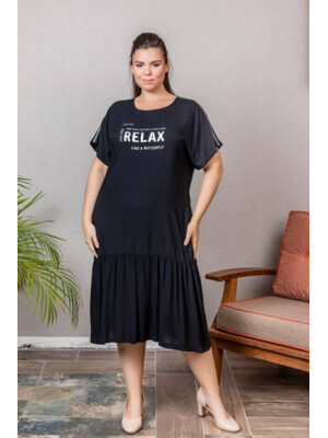 Купить Платье женское с широкой оборкой COCOON J2-2406 в Украина в Lingerie.ua - Одяг для дому та відпочинку, Фото 1