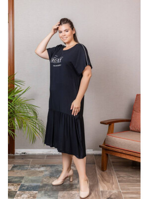 Купить Платье женское с широкой оборкой COCOON J2-2406 в Украина в Lingerie.ua - Одяг для дому та відпочинку, Фото 3