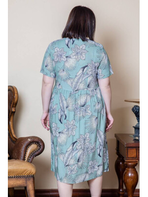 Купить Платье из вискозы летнее в складку COCOON J2-2354 в Украина в Lingerie.ua - Одяг для дому та відпочинку, Фото 2