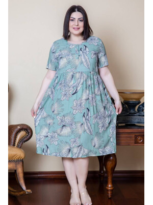 Купить Платье из вискозы летнее в складку COCOON J2-2354 в Украина в Lingerie.ua - Одяг для дому та відпочинку, Фото 3