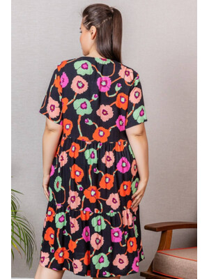 Купить Платье летнее с цветочным принтом COCOON J2-2390 в Украина в Lingerie.ua - Одяг для дому та відпочинку, Фото 2