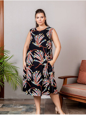 Купить Сарафан летний COCOON J2-2380 свободного покроя в Украина в Lingerie.ua - Одяг для дому та відпочинку, Фото 4