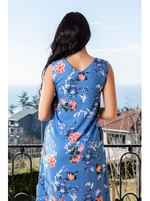 Купить Сарафан женский COCOON J2-2535 с цветочным принтом в Украина в Lingerie.ua - Одяг для дому та відпочинку, Фото 6