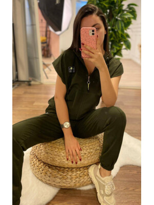 Купить Костюм ADROM 3375 безрукавка на молнии и брюки в Украина в Lingerie.ua - Одяг для дому та відпочинку, Фото 2