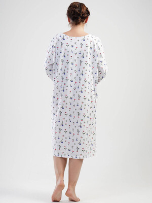 Купить Ночная сорочка (туника) VIENETTA 1611595034  большие размеры в Украина в Lingerie.ua - Одяг для дому та відпочинку, Фото 3