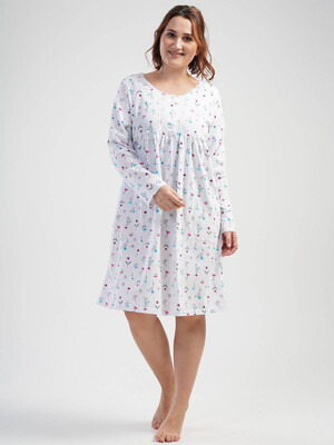 Купить Ночная сорочка (туника) VIENETTA 1611595034  большие размеры в Украина в Lingerie.ua - Одяг для дому та відпочинку, Фото 4