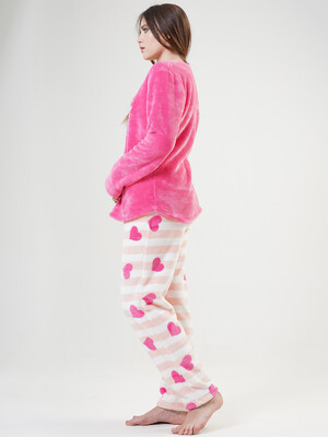 Купить Плюшевый домашний костюм женский VIENETTA 2021160360 в Украина в Lingerie.ua - Одяг для дому та відпочинку, Фото 3