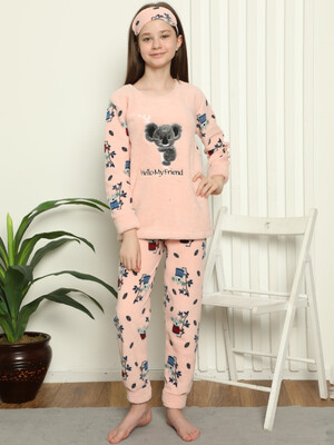 Купить Теплая пижама для девочки MINIMOON 7025 в Украина