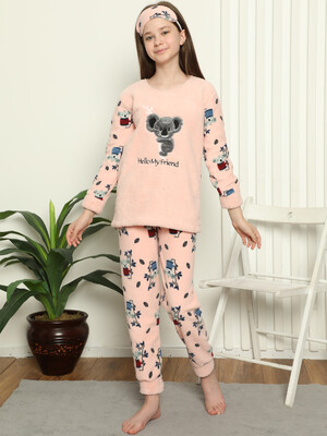 Купить Тепла піжама для дівчинки MINIMOON 7025 в Украина в Lingerie.ua - Одяг для дому та відпочинку, Фото 2