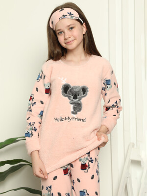 Купить Тепла піжама для дівчинки MINIMOON 7025 в Украина в Lingerie.ua - Одяг для дому та відпочинку, Фото 3