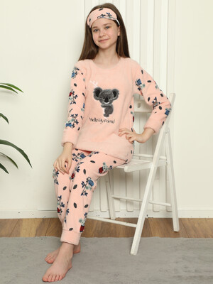 Купить Тепла піжама для дівчинки MINIMOON 7025 в Украина в Lingerie.ua - Одяг для дому та відпочинку, Фото 4