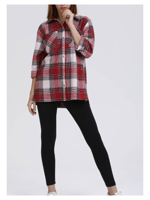 Купить Костюм из фланелевой рубашки и легенсов JEN 02497 в Украина в Lingerie.ua - Одяг для дому та відпочинку, Фото 1