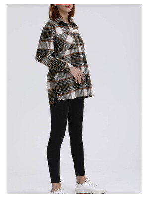 Купить Костюм из фланелевой рубашки и легенсов JEN 02497 в Украина в Lingerie.ua - Одяг для дому та відпочинку, Фото 2