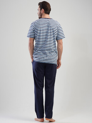 Купить Бавовняний костюм домашній зі штанами VIENETTA MAN 1112000000 в Украина в Lingerie.ua - Одяг для дому та відпочинку, Фото 2