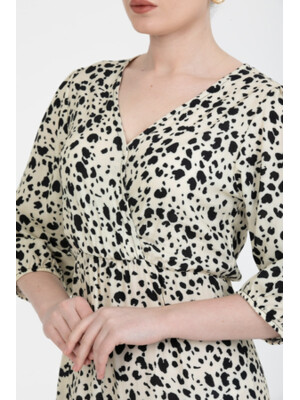 Купить Платье летнее с контрастным принтом JEN 03121 в Украина в Lingerie.ua - Одяг для дому та відпочинку, Фото 2