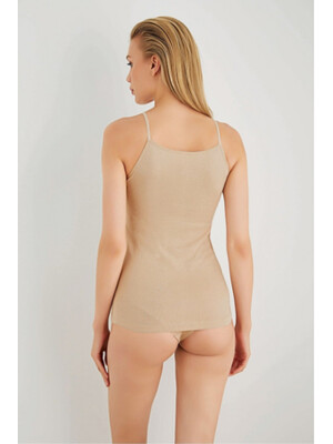 Купить Хлопковая женская майка на тонких бретельках SEVIM 063 в Украина в Lingerie.ua - Одяг для дому та відпочинку, Фото 3