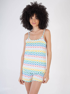 Купить Хлопковый комплект с шортами VIENETTA 2112620599 в Украина в Lingerie.ua - Одяг для дому та відпочинку, Фото 4