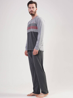 Купить Хлопковая пижама с длинным рукавом VIENETTA MAN 2041200000 в Украина в Lingerie.ua - Одяг для дому та відпочинку, Фото 5