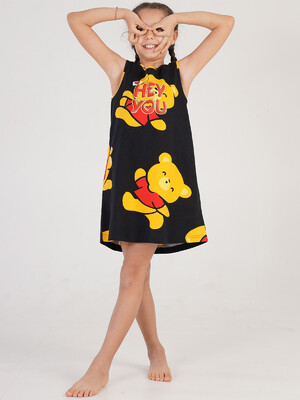 Купить Хлопковая туника с принтом VIENETTA 2114474739  в Украина в Lingerie.ua - Одяг для дому та відпочинку, Фото 3