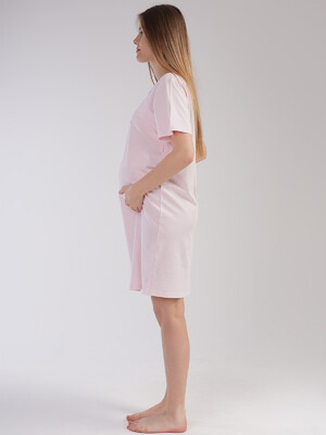 Купить Хлопковая туника для беременных и кормящих мам VIENETTA 2112160000 в Украина в Lingerie.ua - Одяг для дому та відпочинку, Фото 6