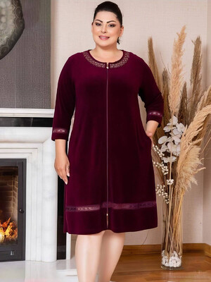 Купить Женский халат из модала на молнии COCOON 22-6004 в Украина в Lingerie.ua - Одяг для дому та відпочинку, Фото 5