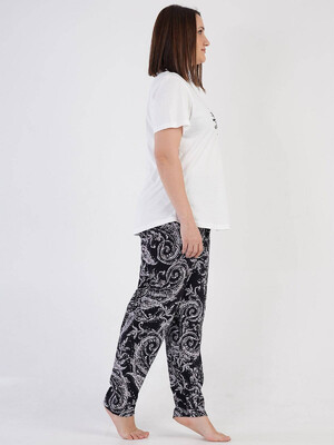 Купить Хлопковый комплект с брюками  VIENETTA 2115011846 в Украина в Lingerie.ua - Одяг для дому та відпочинку, Фото 2