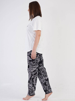 Купить Хлопковый комплект с брюками  VIENETTA 2115011846 в Украина в Lingerie.ua - Одяг для дому та відпочинку, Фото 4