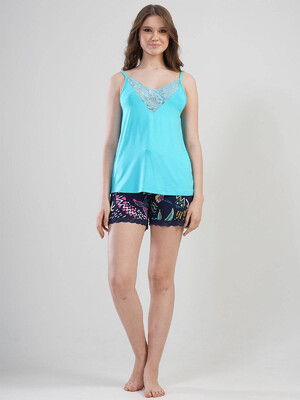 Купить Пижама из вискозы с шортами VIENETTA 1110990333 в Украина в Lingerie.ua - Одяг для дому та відпочинку, Фото 5