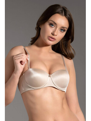 Купить Бюстгальтер балконет однотонный V NEW BRA 337050 в Украина в Lingerie.ua - Одяг для дому та відпочинку, Фото 4