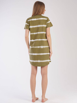 Купить Хлопковая ночная сорочка с пуговицами VIENETTA 2114301419 в Украина в Lingerie.ua - Одяг для дому та відпочинку, Фото 2