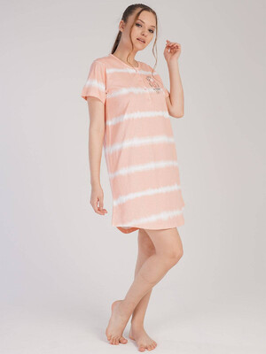 Купить Хлопковая ночная сорочка с пуговицами VIENETTA 2114301419 в Украина в Lingerie.ua - Одяг для дому та відпочинку, Фото 8