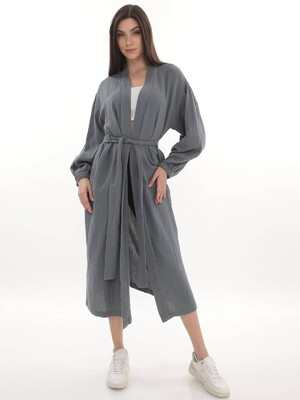 Купить Муслиновое кимоно с длинным рукавом V SoftShow 003 в Украина в Lingerie.ua - Одяг для дому та відпочинку, Фото 8