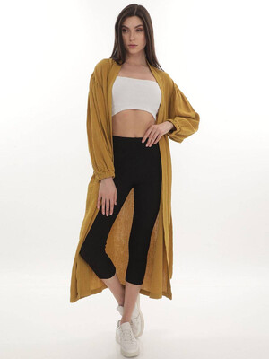 Купить Муслиновое кимоно с длинным рукавом V SoftShow 003 в Украина в Lingerie.ua - Одяг для дому та відпочинку, Фото 3