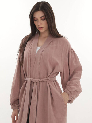 Купить Муслиновое кимоно с длинным рукавом V SoftShow 003 в Украина в Lingerie.ua - Одяг для дому та відпочинку, Фото 13