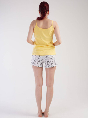 Купить Хлопковая пижама с шортами VIENETTA 2122454467 в Украина в Lingerie.ua - Одяг для дому та відпочинку, Фото 4