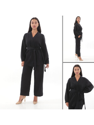 Купить Муслиновый костюм с кимоно и брюками V SoftShow 007 в Украина в Lingerie.ua - Одяг для дому та відпочинку, Фото 2