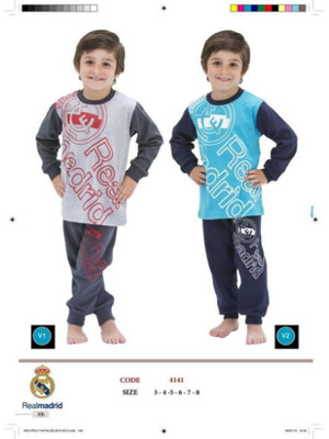Купить Хлопковая пижама детская REALMADRID 4141 в Украина