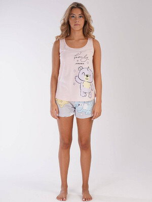 Купить Хлопковый комплект с шортами VIENETTA 2121951510 в Украина в Lingerie.ua - Одяг для дому та відпочинку, Фото 4