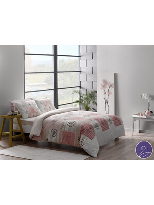 Купить Постельный комплект двуспальный TAC Saten Selby  в Украина в Lingerie.ua - Одяг для дому та відпочинку, Фото 1