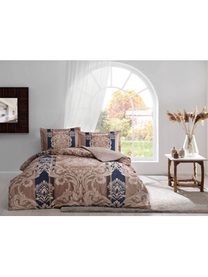 Купить Двуспальный комплект постельного белья TAC Saten ETHAN в Украина в Lingerie.ua - Одяг для дому та відпочинку, Фото 2