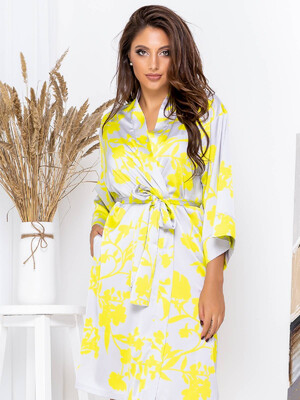 Купить Шелковый халат кимоно LINGERIE 170458 в Украина в Lingerie.ua - Одяг для дому та відпочинку, Фото 3