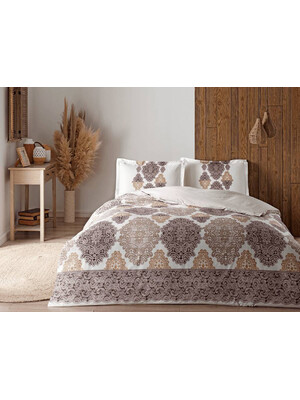 Купить Постельный комплект односпальный  TAC Saten Carina в Украина в Lingerie.ua - Одяг для дому та відпочинку, Фото 2